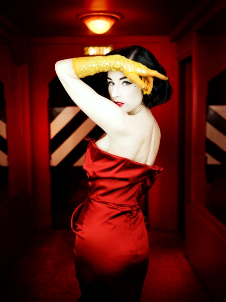 Photograph Thomas Lavelle Dita Von Teese on One Eyeland