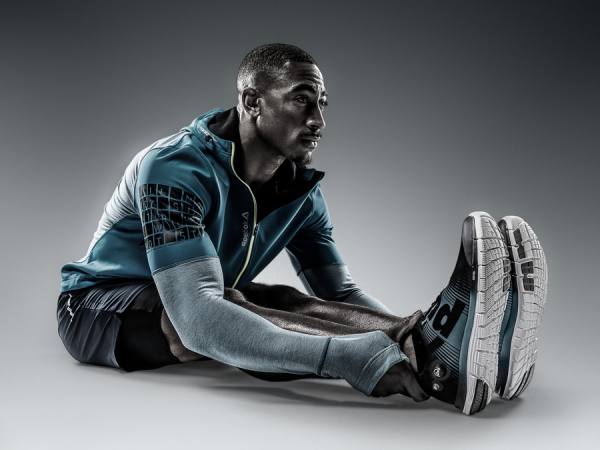 Photograph Andy Mahr Reebok Stretch on One Eyeland