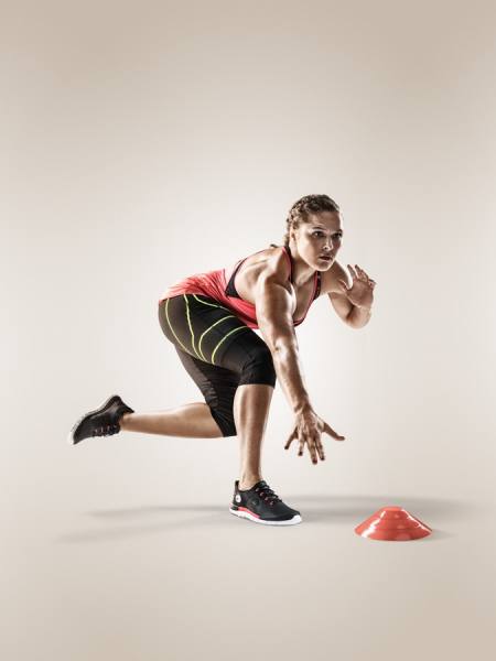 Photograph Andy Mahr Reebok Rhonda 2 on One Eyeland