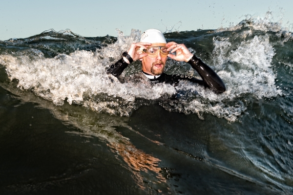Photograph Kevin Steele Athlete In The Water on One Eyeland