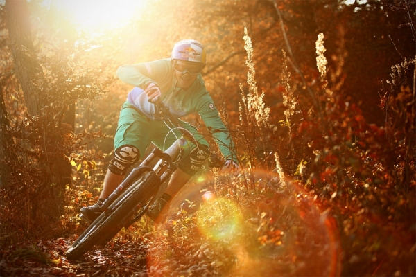 Photograph Lars Scharl Autumn Biking on One Eyeland