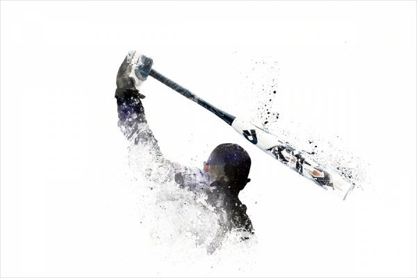 Photograph Christopher Wilson Baseball Batter on One Eyeland