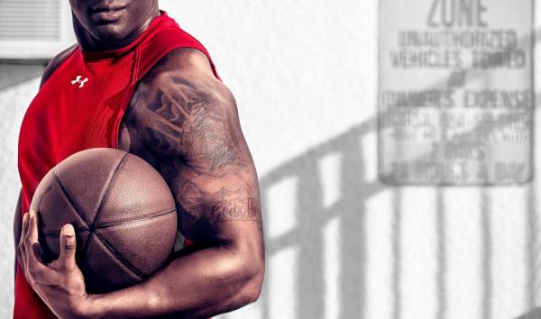 Photograph George Kamper Basketball Arm on One Eyeland