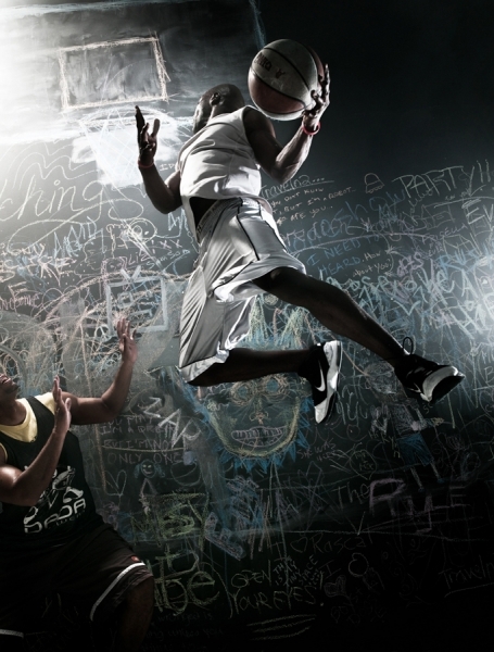 Photograph Brian Kuhlmann Basketball on One Eyeland