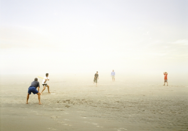 Photograph William Huber Beach Baseball on One Eyeland