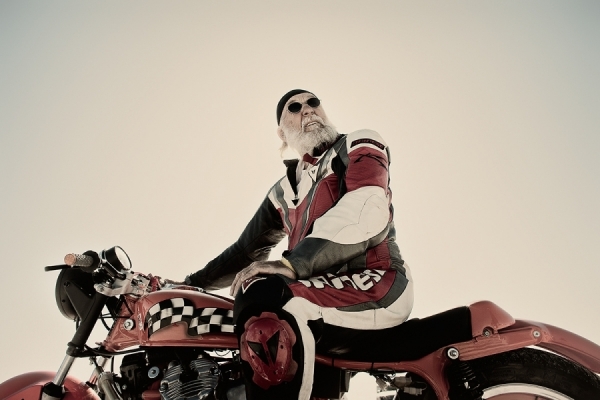 Photograph Christopher Wilson Bike Racer on One Eyeland