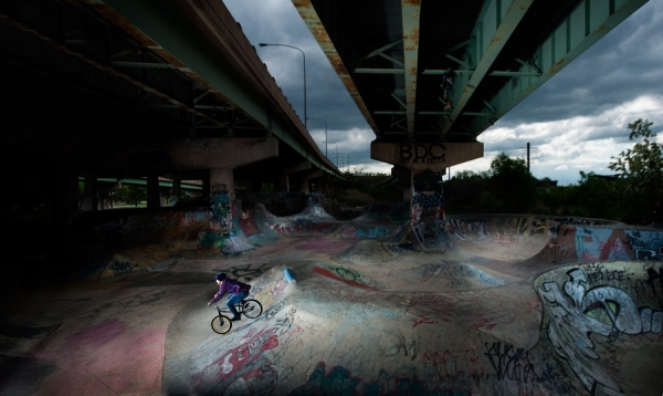 Photograph Laura Barisonzi Bmx Park 1 on One Eyeland