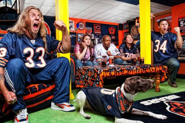 Photograph Taylor Castle Chicago Bears on One Eyeland