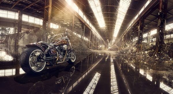 Photograph Nigel Harniman Demented The Custom Kawasaki on One Eyeland