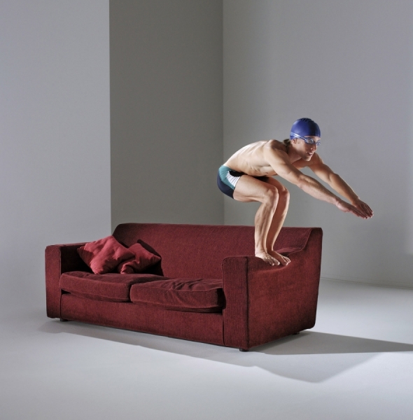 Photograph Nick Dolding Diver on One Eyeland