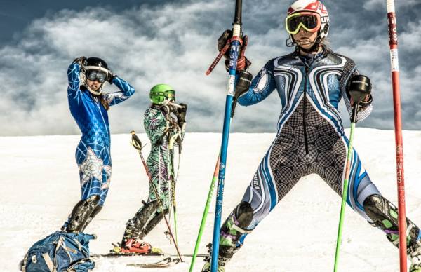Photograph Kevin Steele Downhill Athletes Prep Olympics on One Eyeland