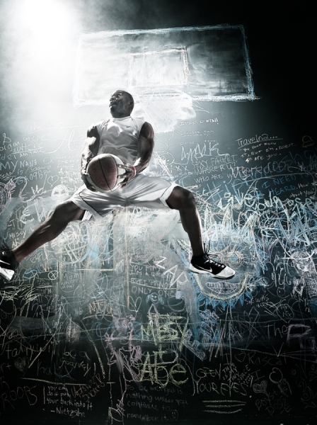 Photograph Brian Kuhlmann Hoop Dreams on One Eyeland
