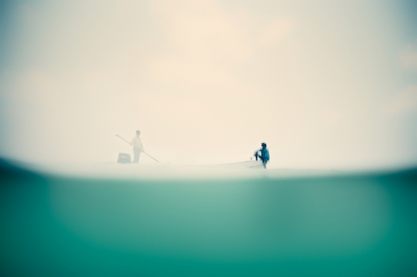 Photograph Christopher Wilson Fishing on One Eyeland