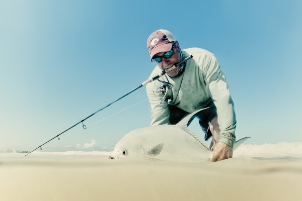Photograph Christopher Wilson Fishing on One Eyeland