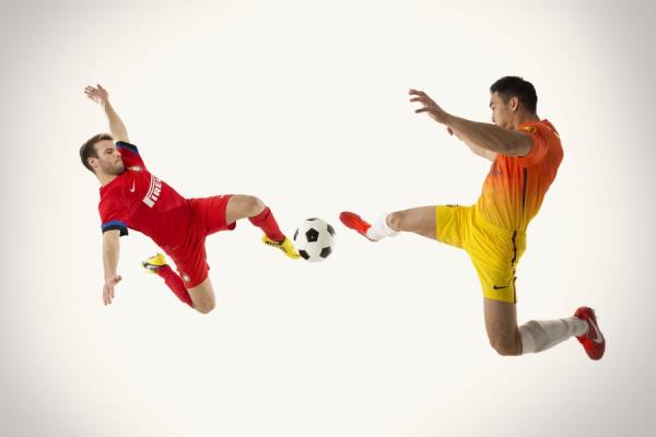 Photograph Nick Dolding Flying Football 02 on One Eyeland