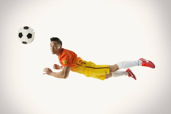 Photograph Nick Dolding Flying Football 03 on One Eyeland