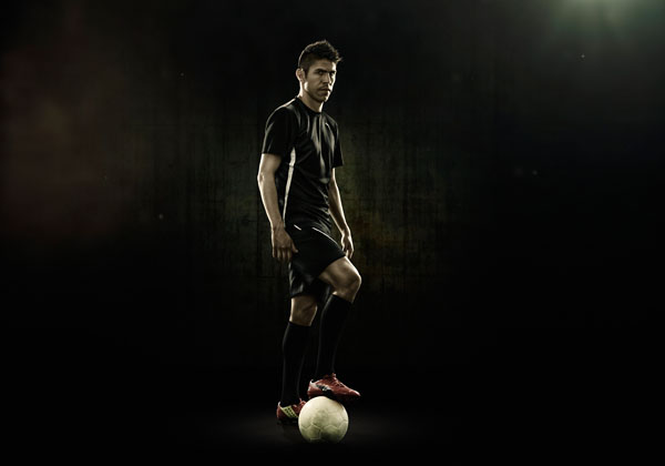 Photograph Diego Arrigoni Football Player on One Eyeland