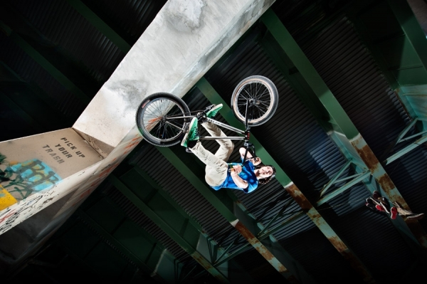 Photograph Laura Barisonzi Geoff Bmx 1 on One Eyeland