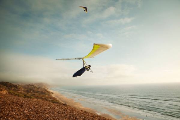 Photograph Caterina Bernardi Hanglider on One Eyeland