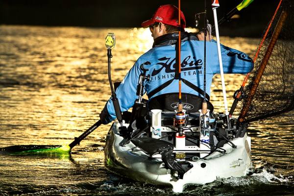 Photograph Scott Bell Hobie Kayak Fishing on One Eyeland