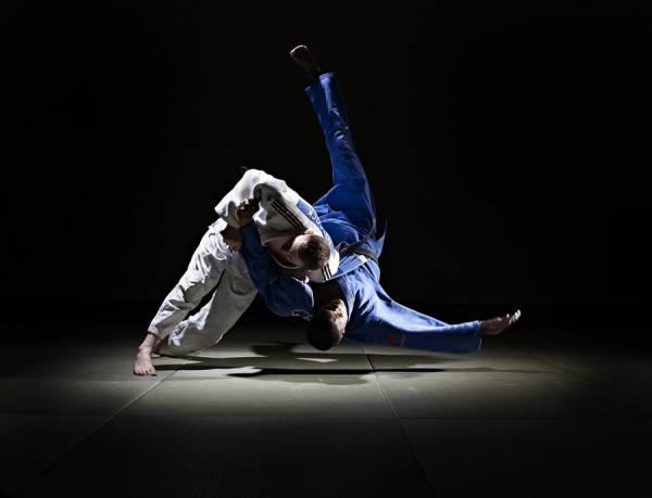 Photograph David Ellis Judo on One Eyeland
