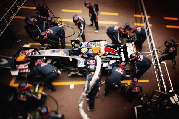 Photograph Daniel Sommer Monaco Gp Pit Lane on One Eyeland