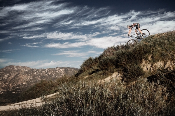 Photograph Scott Dukes Mountain Biking on One Eyeland