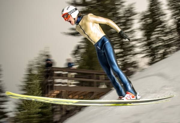 Photograph Kevin Steele Olympic Jump on One Eyeland