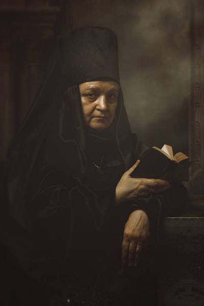 Photograph Ada Lena Portrait Of A Nun on One Eyeland