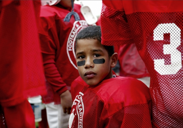 Photograph Ron Berg Red Football on One Eyeland