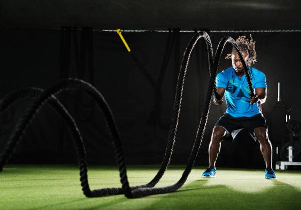 Photograph Laura Barisonzi Ropes Fitness 2 on One Eyeland