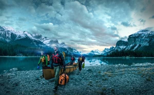 Photograph Nick Hall Sealline Canoe V on One Eyeland