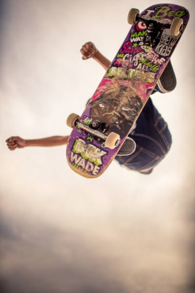 Photograph Kevin Steele Sk8tr on One Eyeland