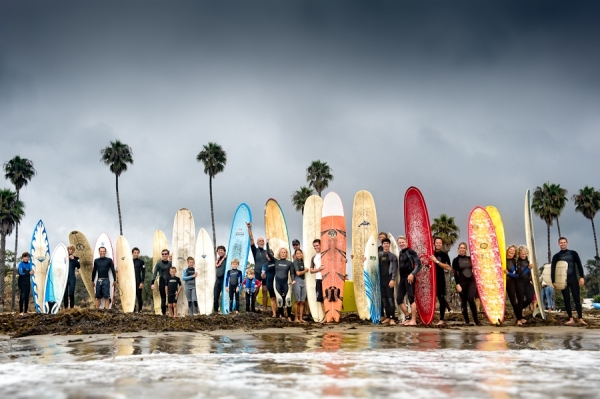 Photograph Kevin Steele Surfboards on One Eyeland