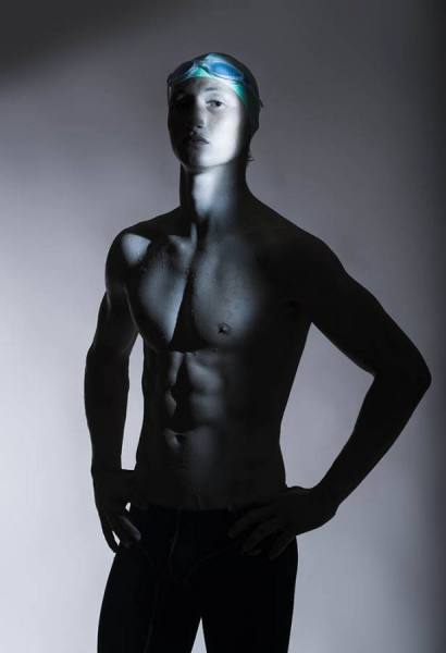Photograph Ben Welsh The Swimmer on One Eyeland