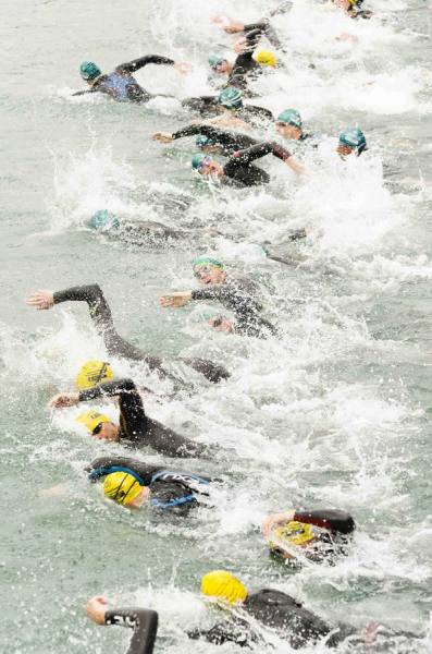 Photograph Andrew Lever Triathlon on One Eyeland