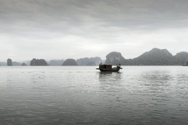 Photograph Eugenia Kyriakopoulou Alone In Halong Bay on One Eyeland
