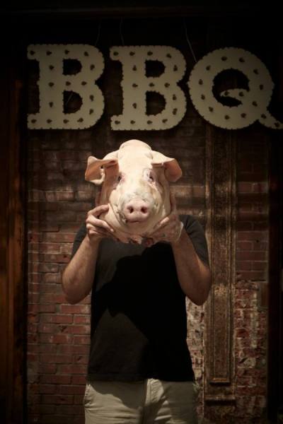 Photograph Dennis Welsh Bbq In Brooklyn on One Eyeland