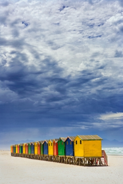 Photograph Mario Moreno Beach Huts on One Eyeland