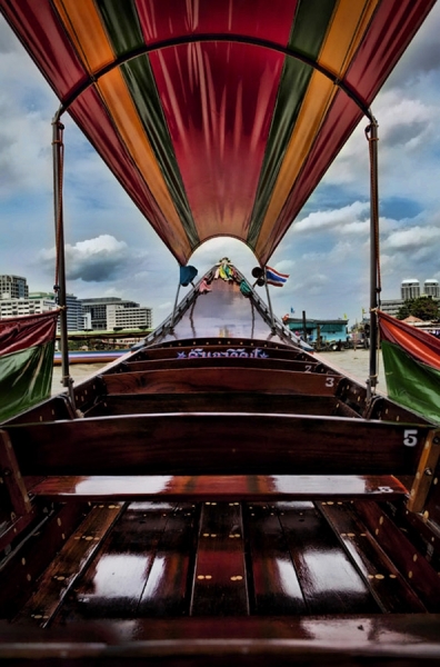 Photograph Mauro Risch Chao Phraya Gondola on One Eyeland