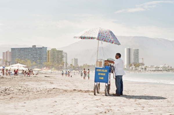 Photograph Brandon Stanley Chilean Beach Vendor on One Eyeland
