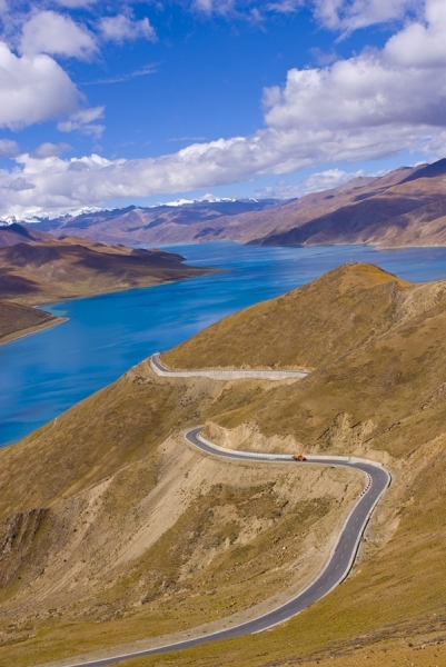 Photograph Nancy Brown Frendship Highway In Tibet on One Eyeland
