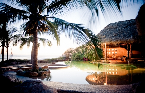 Photograph Kevin Steele Mexico Cabana on One Eyeland