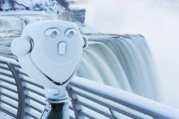 Photograph Cosmo Condina Niagara Falls In Winter on One Eyeland