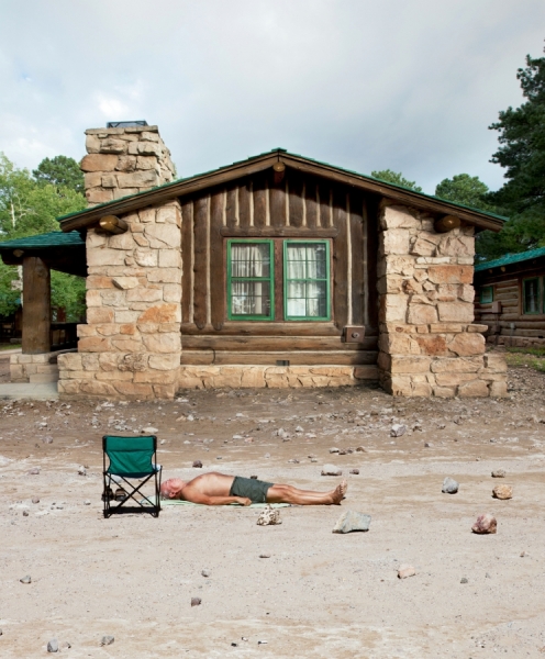 Photograph William Huber Sunbathing In The Rockies on One Eyeland