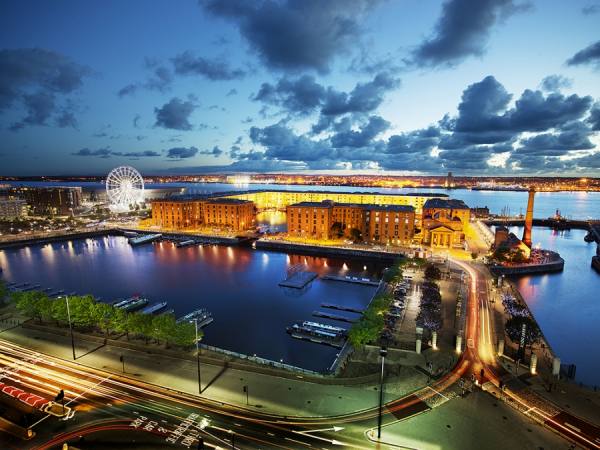 Photograph Craig Easton The Albert Dock Liverpool on One Eyeland