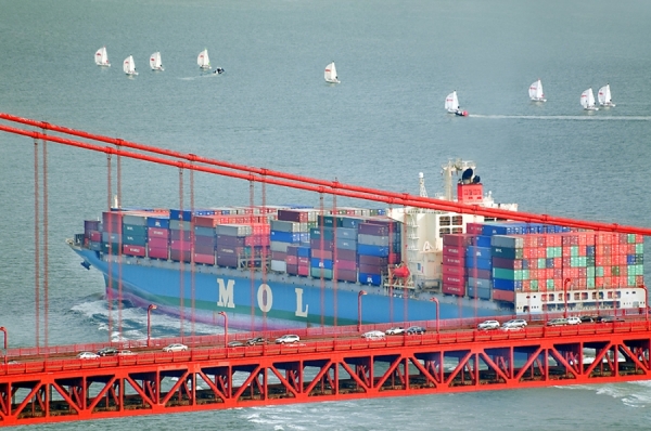 Photograph Mitchell Funk Under The Golden Gate on One Eyeland