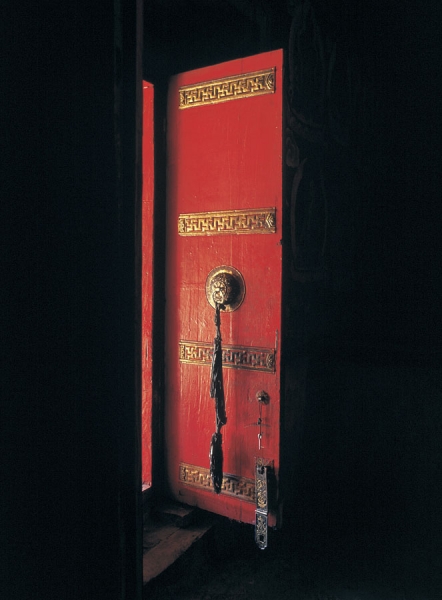 Photograph K Sharad Haksar Monastery Door on One Eyeland