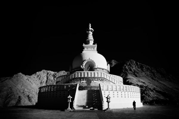Photograph Lakshman Rawat Shanti Stupa_001 on One Eyeland