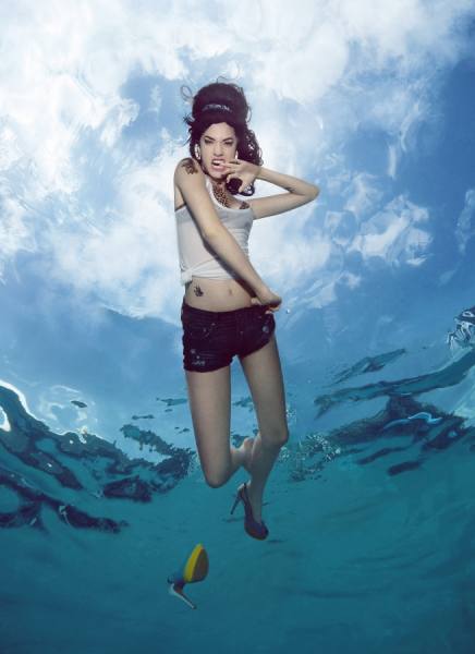 Photograph Rebecca Handler Dead In The Water With Amy Winehouse on One Eyeland